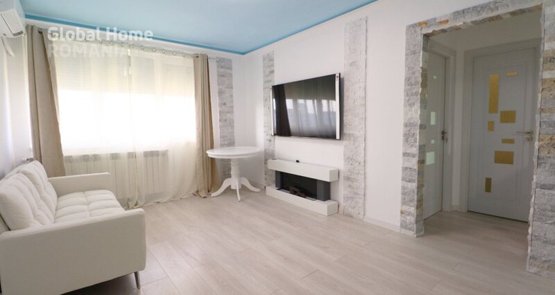 1 Mai, metrou 1 Mai apartament 3 cam. nou renovat, mobilat, utilat, 2 balcoane,