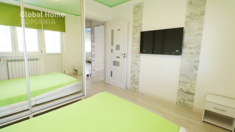 1 Mai, metrou 1 Mai apartament 3 cam. nou renovat, mobilat, utilat, 2 balcoane,