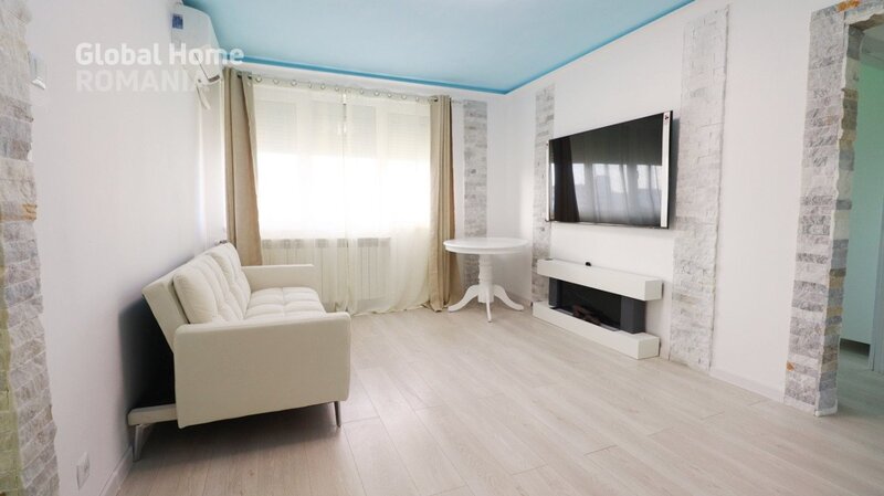 1 Mai, metrou 1 Mai apartament 3 cam. nou renovat, mobilat, utilat, 2 balcoane,